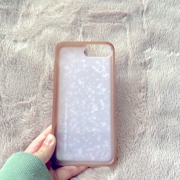 Pink, iPhone eight/8 plus phone case. Durable. One inch above screen, not crack. - Picture 3 of 8